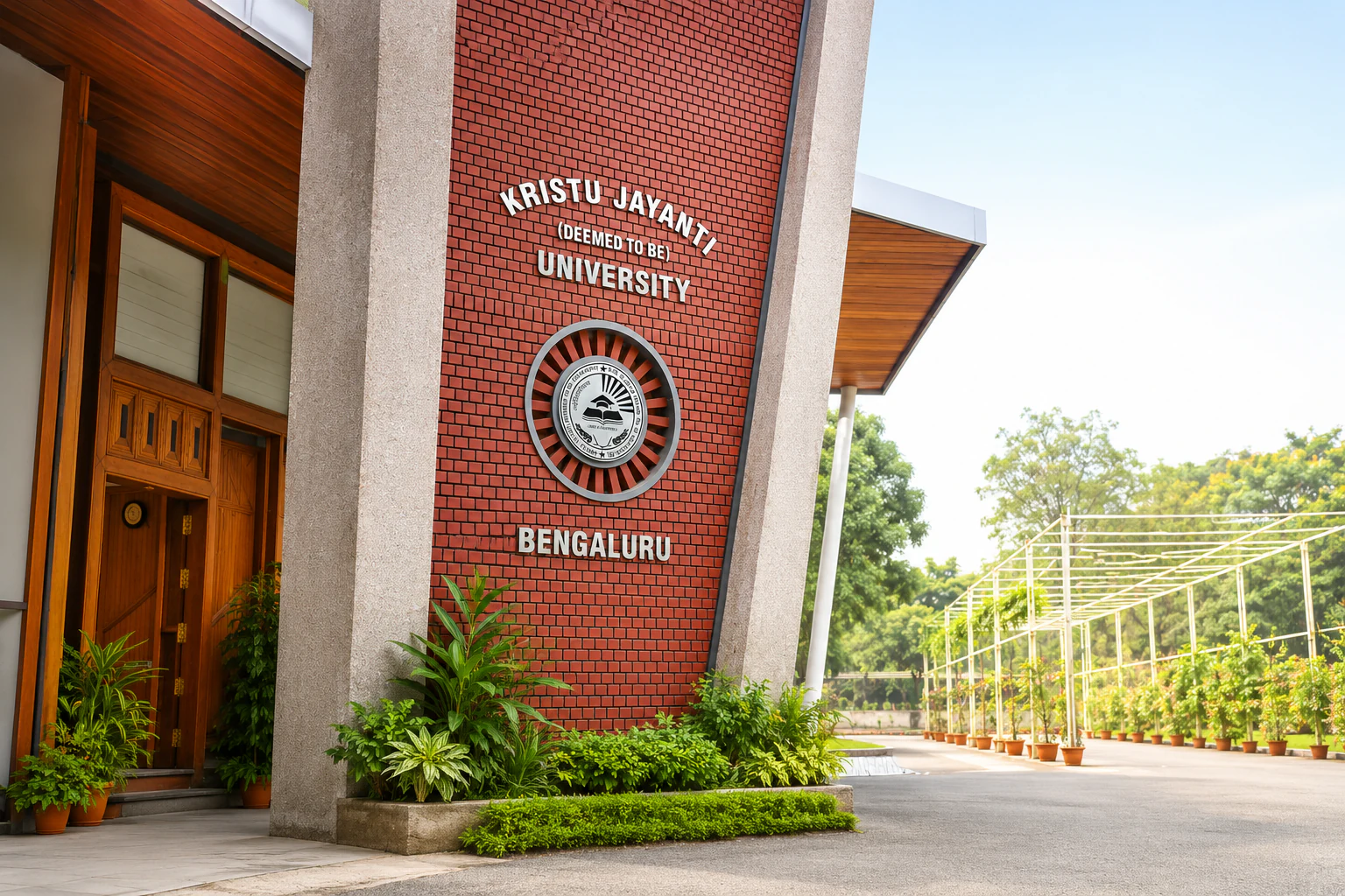 Kristu Jayanti University Main Building